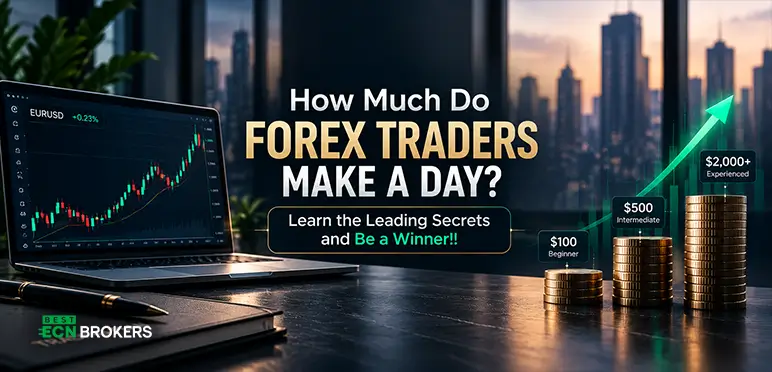 How much do forex traders make a day