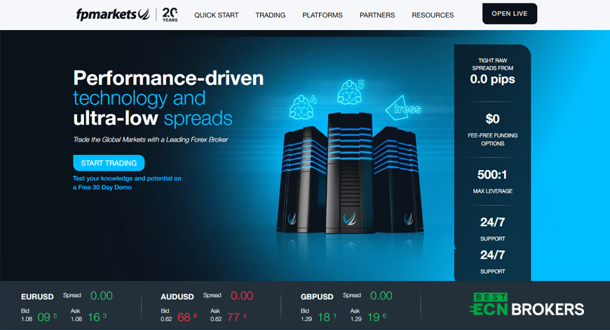 FP Markets-Best ECN Brokers