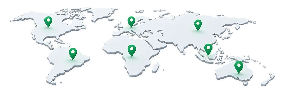 ECN Brokers in Your Country Maps
